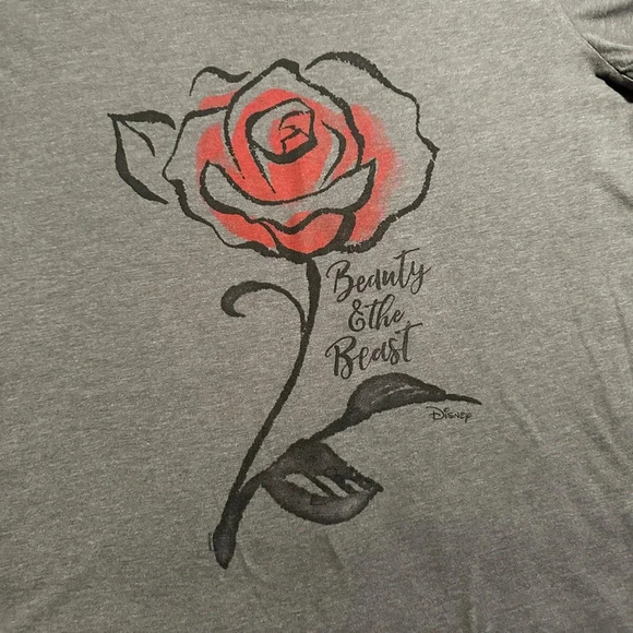 Disney Torrid Beauty and the Beast T-Shirt - Size 2 - Picture 2 of 3